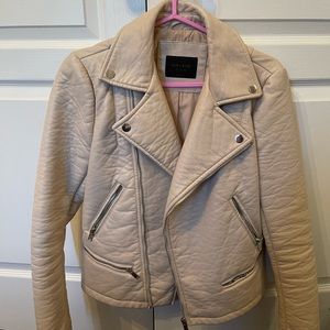 Barely Worn Zara leather jacket